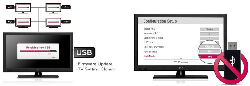  شبیه ساز USB در تلویزیون lx541